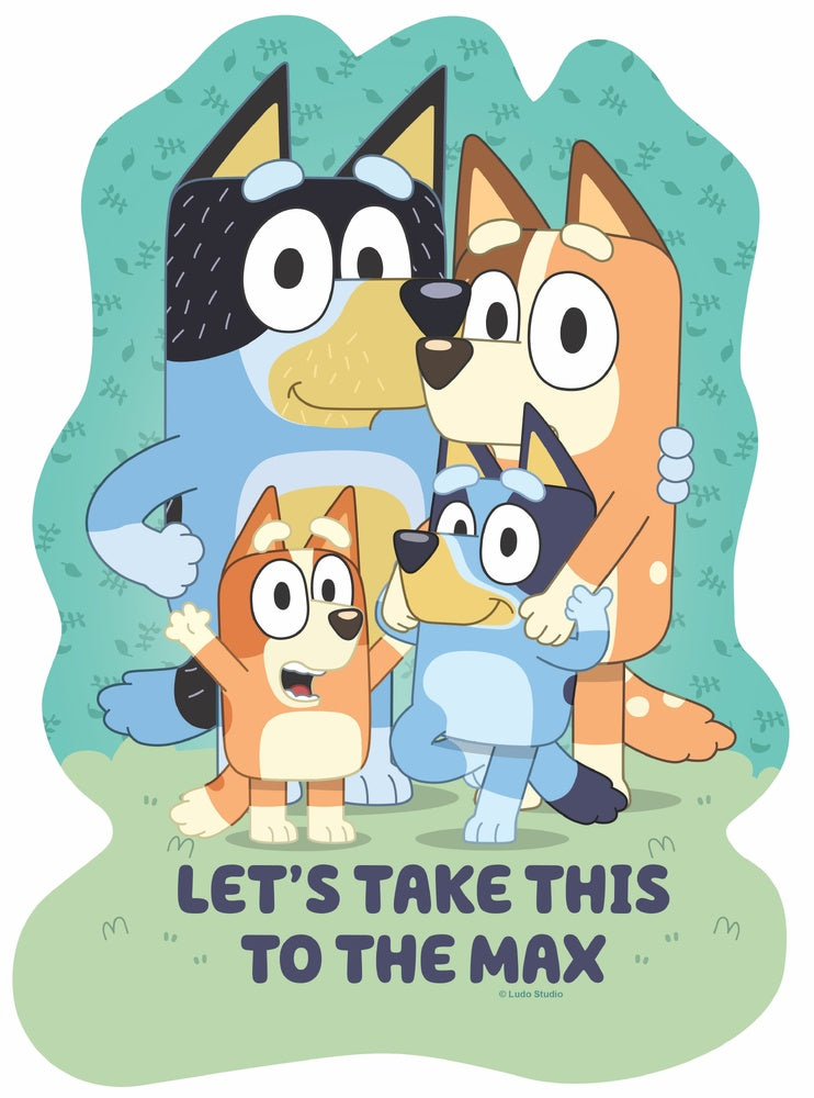 RAVENSBURGER - BLUEY LETS DO THIS 4 IN A BOX PUZZLE - Toyworld Frankston