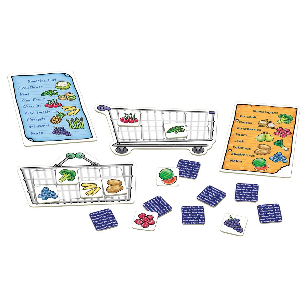 ORCHARD TOYS - SHOPPING LIST BOOSTER PACK - FRUIT & VEG - Toyworld Frankston