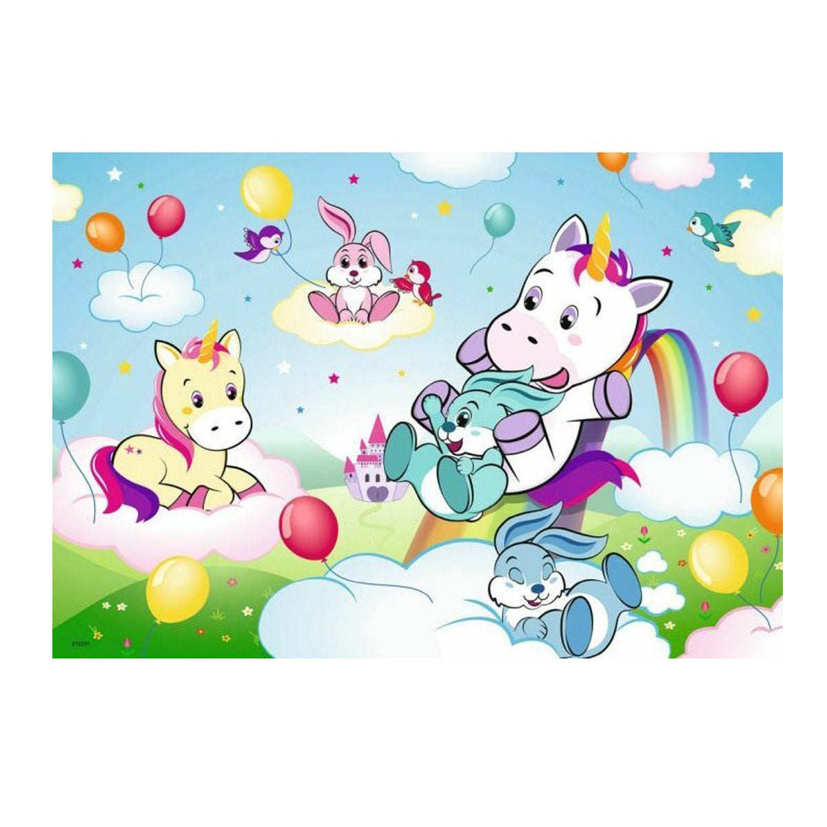 RAVENSBURGER 2 X 24 FAIRYTALE UNICORN UNICORN PUZZLE - Toyworld Frankston