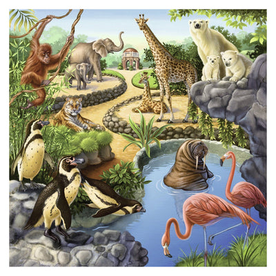 RAVENSBURGER - FOREST ZOO AND PETS PUZZLE