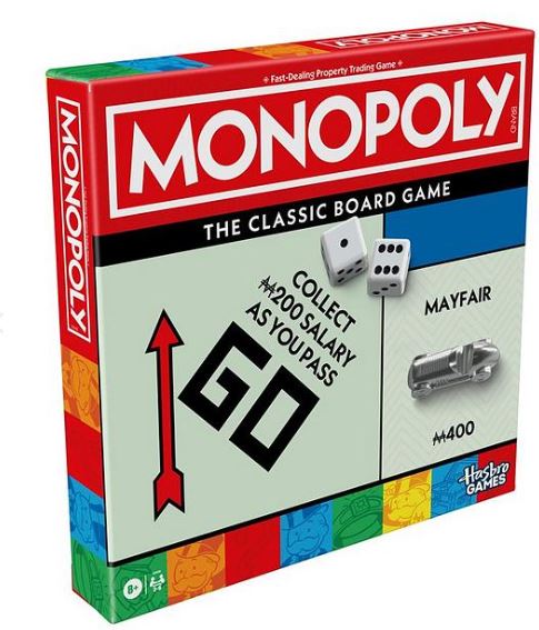 MONOPOLY - THE CLASSIC BOARD GAME- REFRESH - Toyworld Frankston