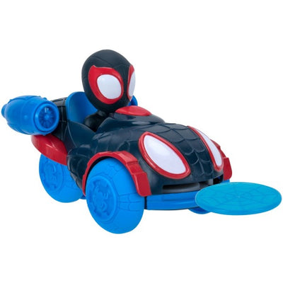 SPIDEY N FRIENDS LITTLE VEHILE ASST - MILES MORALES: SPIDERMAN - Toyworld Frankston