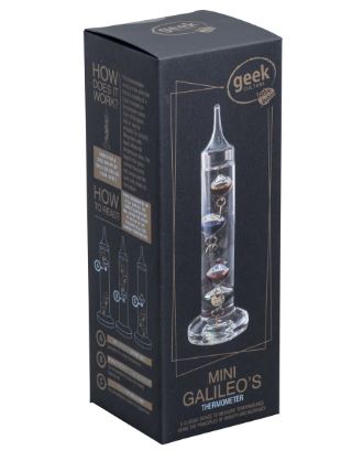 HEEBIE JEEBIES MINI GALILEO'S THERMOMETER