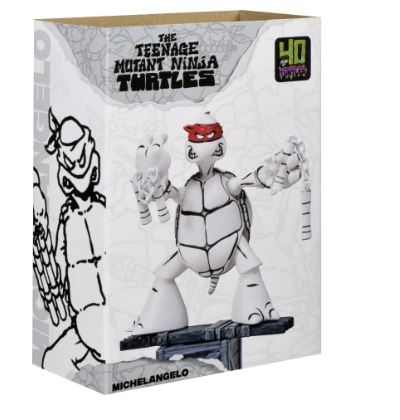 TEENAGE MUTANT NINJA TURTLES - 40TH ANNIVERSARY ORIGINAL SKETCH - MICHELANGELO - Toyworld Frankston