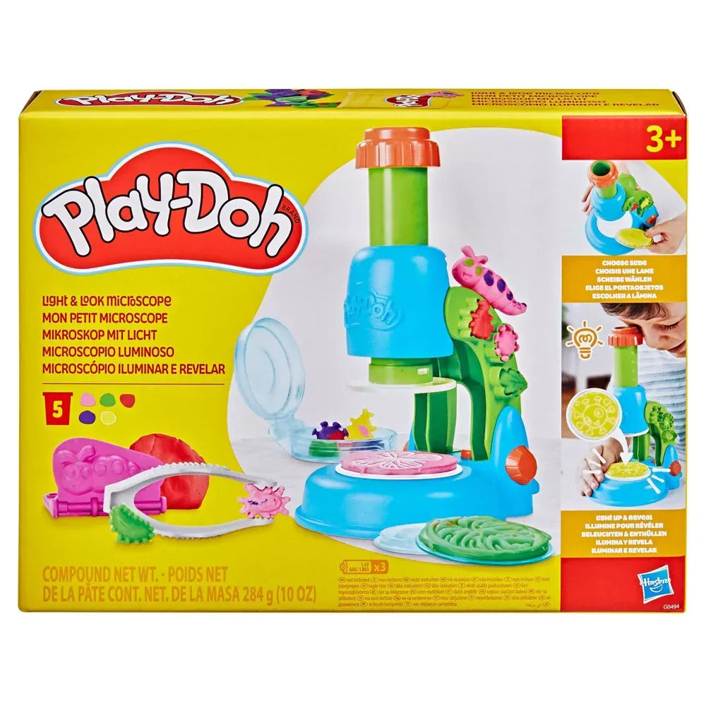 PLAY-DOH LIGHT AND LOOK MICROSCOPE - Toyworld Frankston