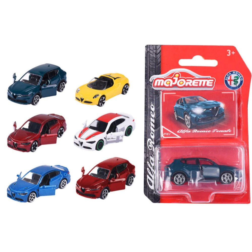 MAJORETTE ALFA ROMEO ITALIAN CARS ASSORTMENT