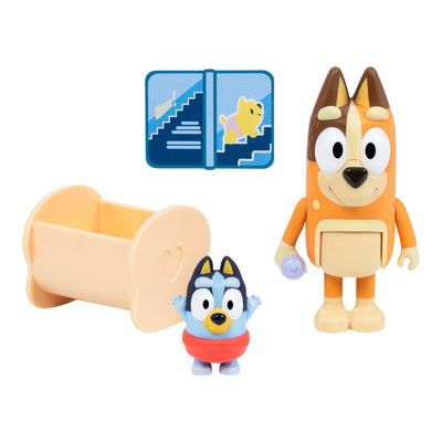 BLUEY 2IN FIGURE 2 PACK - BABY RACE - Toyworld Frankston