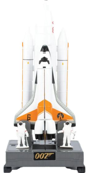 MOTORMAX DIECAST MODEL - JAMES BOND 'MOONRAKER' - SPACE SHUTTLE SET - Toyworld Frankston
