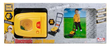 TOOL TECH ELECTRONIC LAWNMOWER TOY - Toyworld Frankston