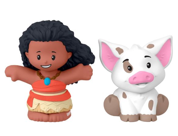 FISHER PRICE LITTLE PEOPLE - DISNEY PRINCESS - MOANA AND  PUA