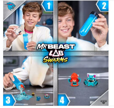 MR BEAST LAB SWARMS - MYSTERY MICRO BEASTS - ALPHA SERIES - Toyworld Frankston