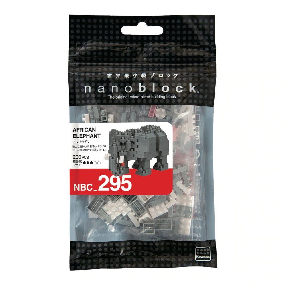 NANOBLOCK AFRICAN ELEPHANT 2 - Toyworld Frankston