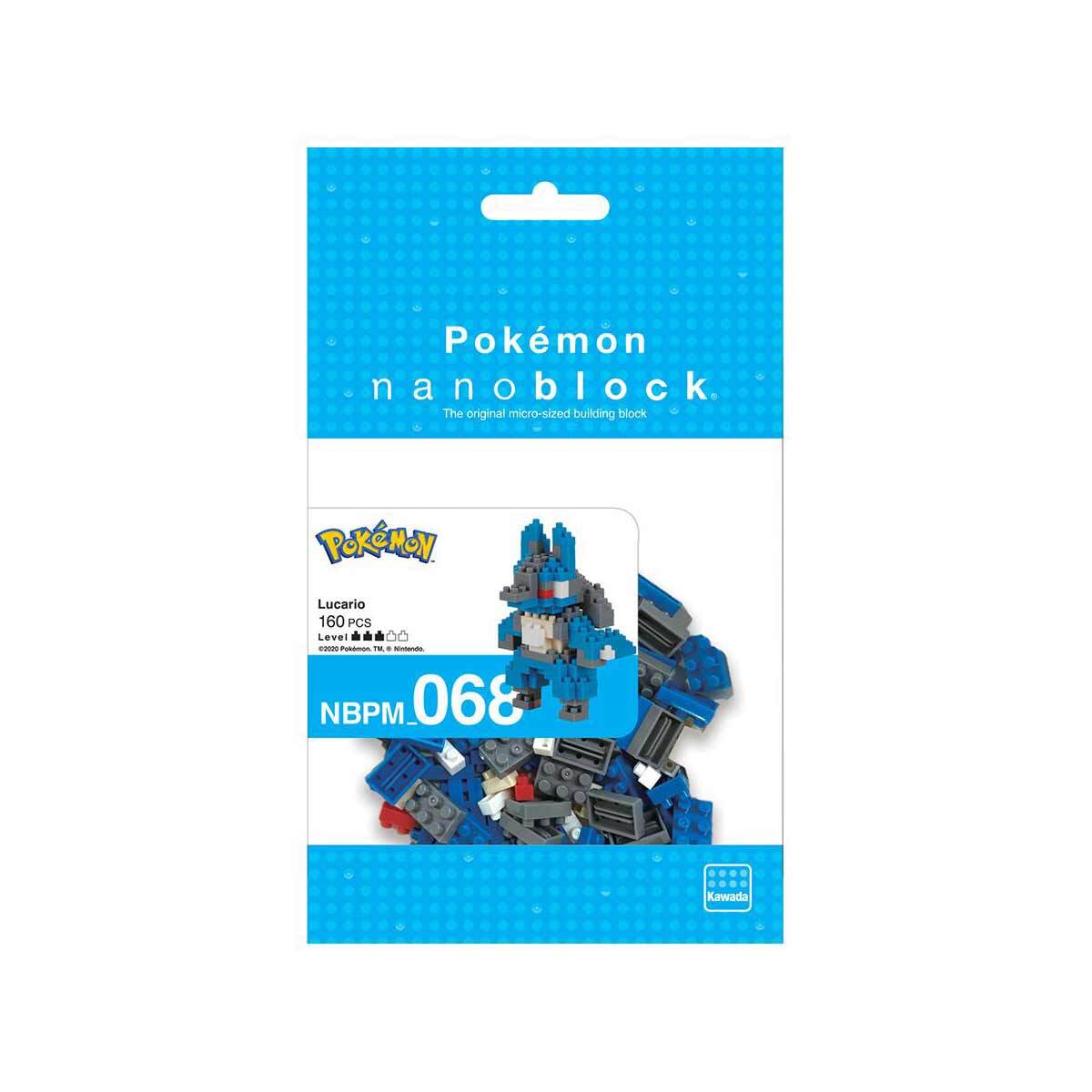 NANOBLOCK POKEMON - LUCARIO - Toyworld Frankston