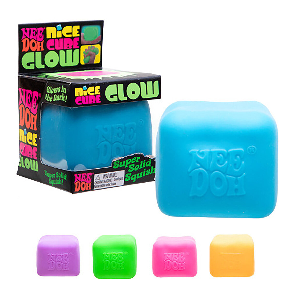 NEE DOH - NICE CUBE GLOW - Toyworld Frankston