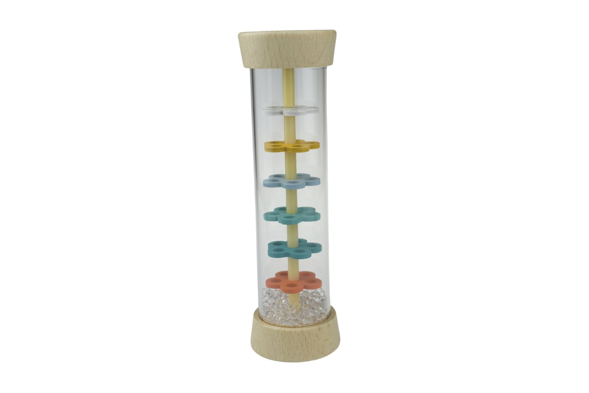 CALM AND BREEZY WOODEN RAINMAKER- BLUE BREEZE