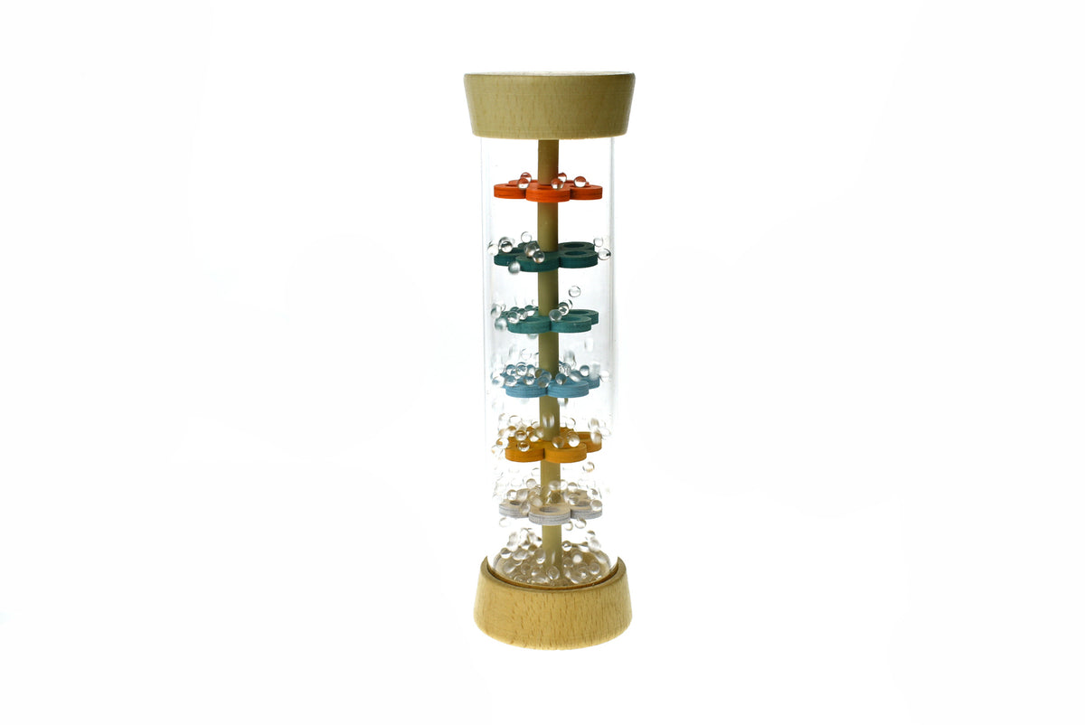 CALM AND BREEZY WOODEN RAINMAKER- BLUE BREEZE