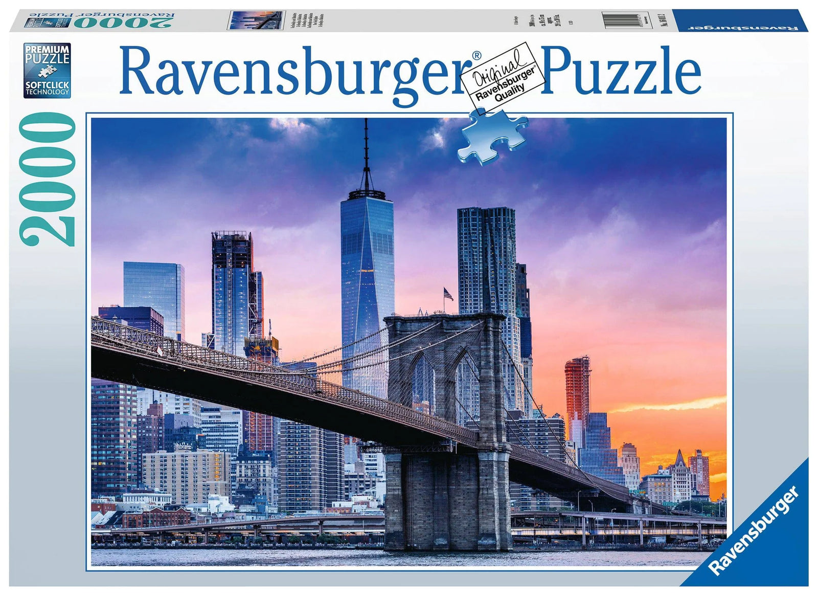 RAVENSBURGER NEW YORK SKYLINE 2000PC - Toyworld Frankston