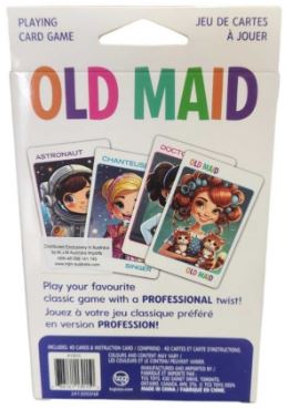 PLAYING CARD GAME - OLD MAID