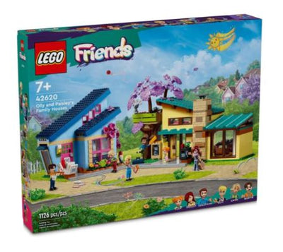 LEGO 42620 OLLY AND PAISLEY'S FAMILY HOUSES - Toyworld Frankston