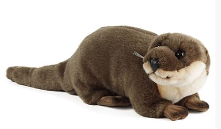 LIVING NATURE - OTTER LARGE PLUSH