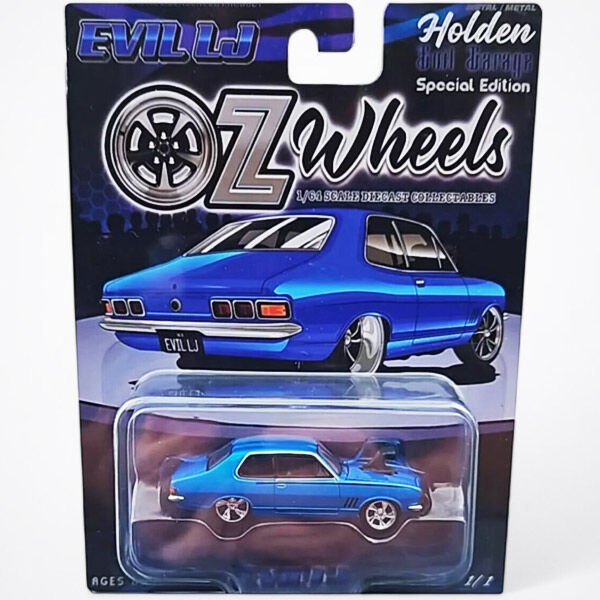 OZ WHEELS 1:64 EVIL LJ TORANA PREMIUM IN PROTECTOR