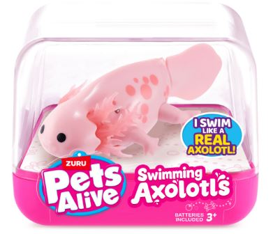 ZURU PET'S ALIVE SWIMMING AXOLOTLS - Toyworld Frankston
