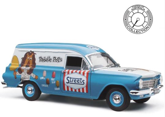 CLASSIC CARLECTABLES 1:18 HOLDEN EH PANEL VAN - STREETS - TASTES OF AUSTRALIA #6