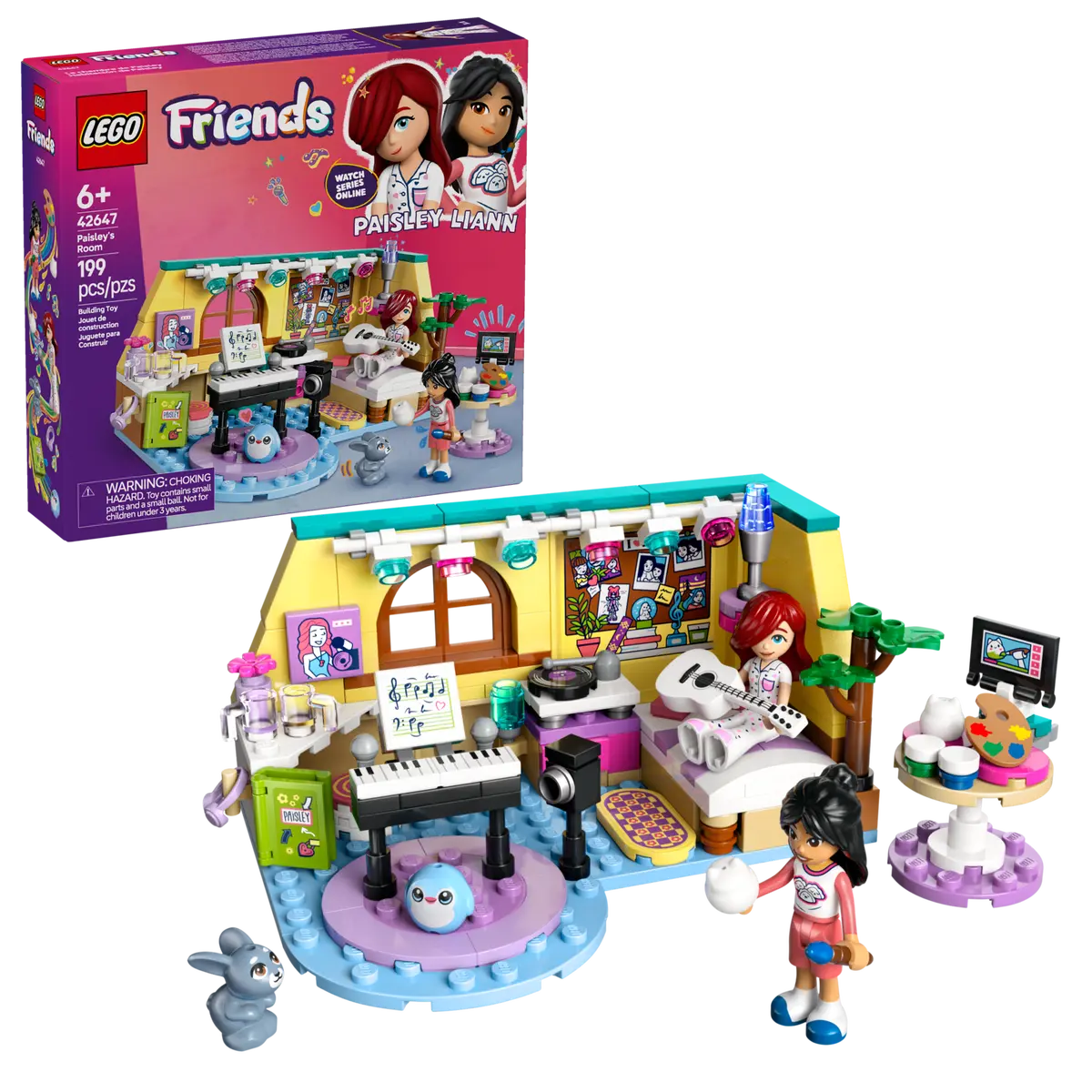 LEGO 42647 FRIENDS PAISLEY'S ROOM - Toyworld Frankston