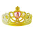 PINK POPPY - DISNEY PRINCESS BELLE HEART GEMSTONE AND GLITTER CROWN