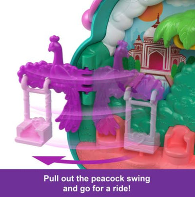 POLLY POCKET - PEACOCK GARDEN COMPACT