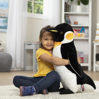 MELISSA AND DOUG - PENGUIN 24 INCH PLUSH - Toyworld Frankston