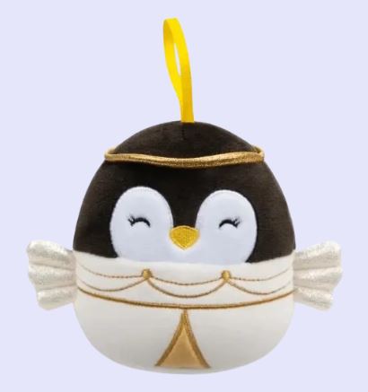 SQUISHMALLOWS - 2024 HOLIDAY ORNAMENTS - LUNA ANGEL PENGUIN