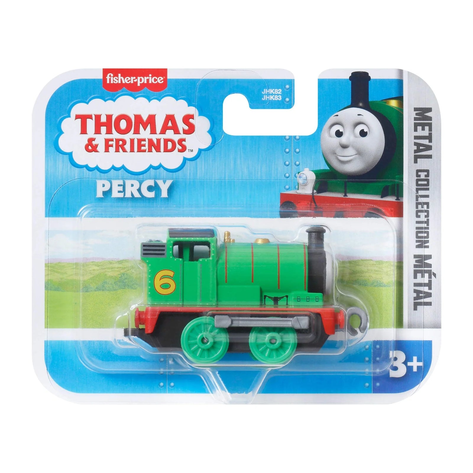 THOMAS & FRIENDS - METAL COLLECTION SMALL PUSH ALONG - PERCY - Toyworld Frankston