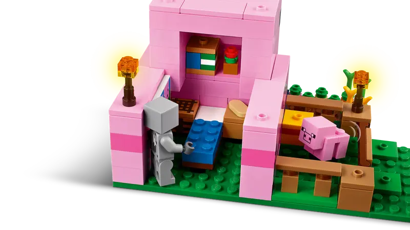 LEGO MINECRAFT 21268 THE BABY PIG HOUSE