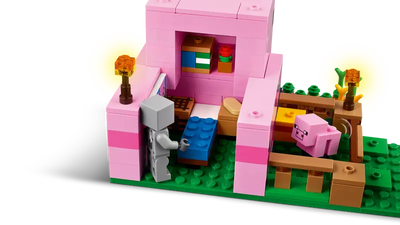 LEGO MINECRAFT 21268 THE BABY PIG HOUSE