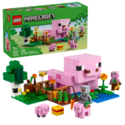 LEGO MINECRAFT 21268 THE BABY PIG HOUSE