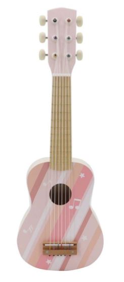 CALM AND BREEZY  WOODEN GUITAR TEA ROSE - Toyworld Frankston