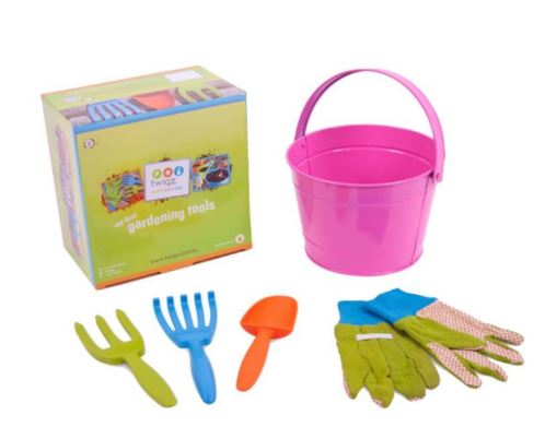 TWIGZ MY FIRST GARDENING TOOLS - PINK - Toyworld Frankston