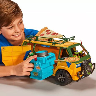 TEENAGE MUTANT NINJA TURTLES - PIZZA VAN - Toyworld Frankston