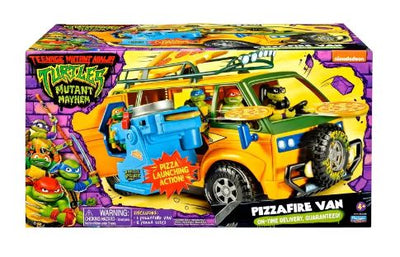 TEENAGE MUTANT NINJA TURTLES - PIZZA VAN - Toyworld Frankston