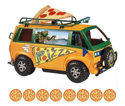 TEENAGE MUTANT NINJA TURTLES - PIZZA VAN - Toyworld Frankston