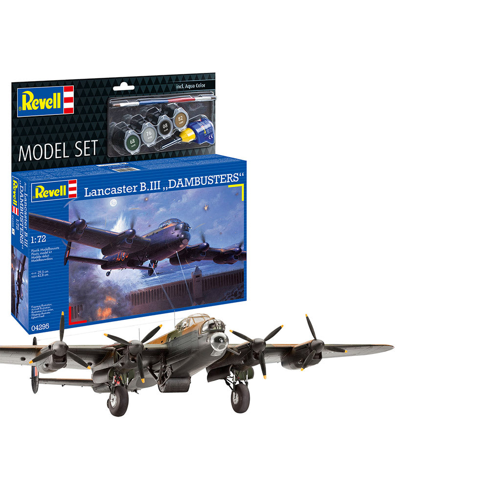 REVELL STARTER KIT 1/72 LANCASTER B.III DAMBUSTERS - Toyworld Frankston