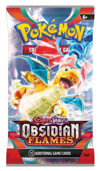 POKEMON TCG OBSIDIAN FLAMES BOOSTER PACK - Toyworld Frankston