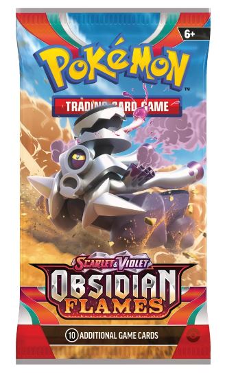 POKEMON TCG OBSIDIAN FLAMES BOOSTER PACK - Toyworld Frankston