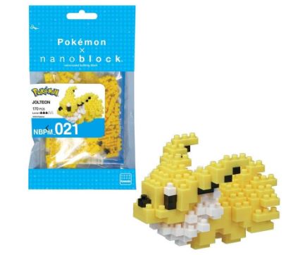 NANOBLOCK POKEMON JOLTEON - Toyworld Frankston