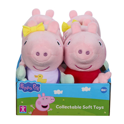 PEPPA PIG - ASSORTED 4 INCH PLUSHES