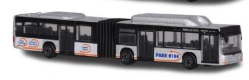MAJORETTE 1:64 MAN LIONS CITY BUS - SILVER PARK AND RIDE