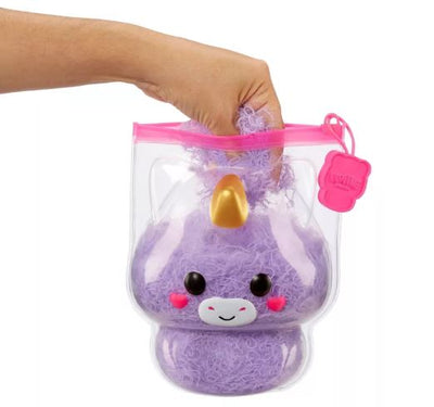 FLUFFIE STUFFIEZ SURPRISE REVEAL SMALL PLUSH - UNICORN - Toyworld Frankston