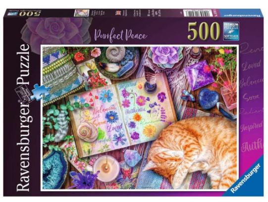 RAVENSBURGER 169146 PURRFECT PEACE 500 PIECE PUZZLE