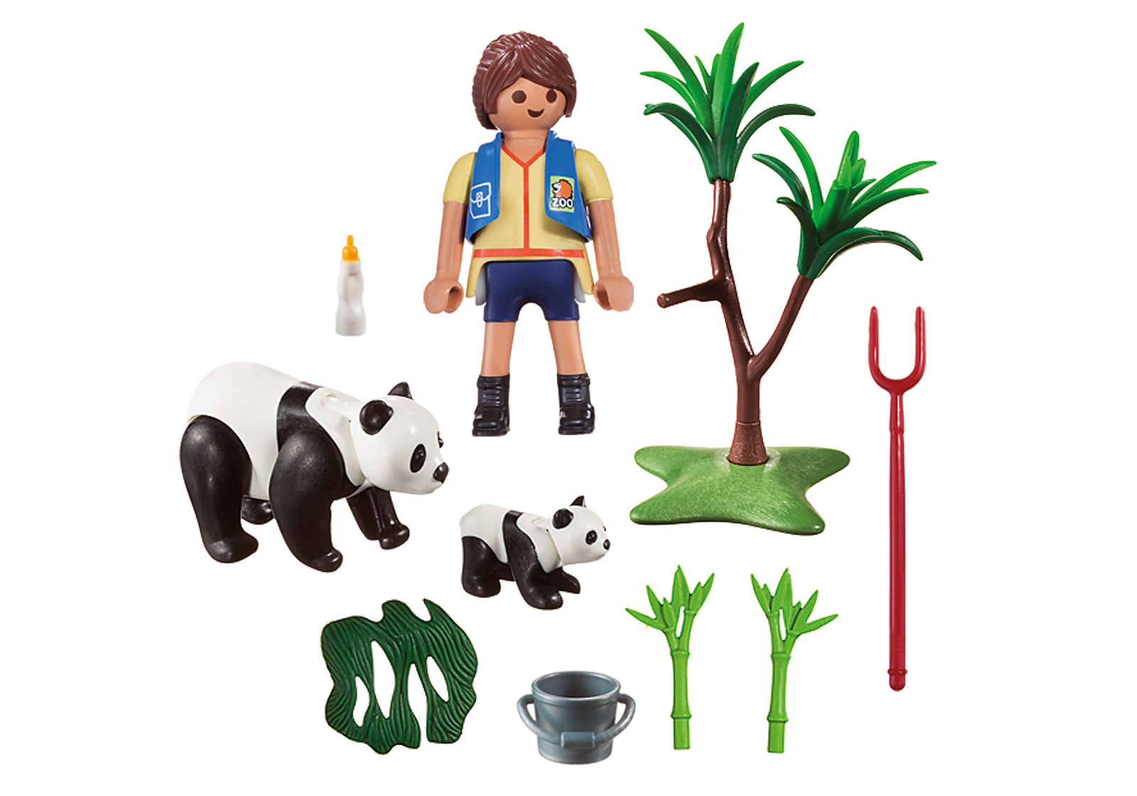 PLAYMOBIL PANDA CARETAKER CARRY CASE - 70105 - Toyworld Frankston